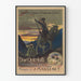 Poster of the Municipal Lyric Theater Gaité Don Quixote Massenet