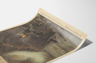 Poster of the National Opera-Comique Theatre The Fishermen of Saint John