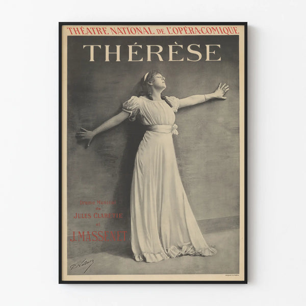 Poster of the National Opera-Comique Theater - Thérèse