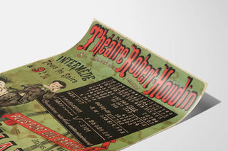 Vintage Poster of the Robert-Houdin Theater by Jacques Inaud, Prodigy Calculator