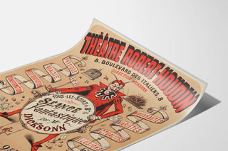 Vintage Poster of the Robert-Houdin Theater Fantasy Show