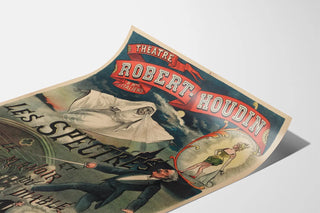 Theatre Poster Robert-Houdin - The Spectres and The Devil's Manor