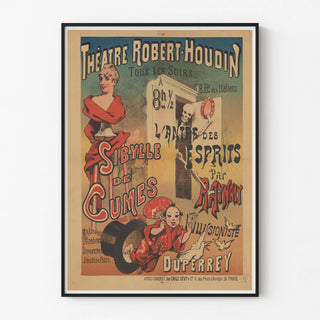 Vintage Poster Théâtre Robert-Houdin L’Antre des Esprits