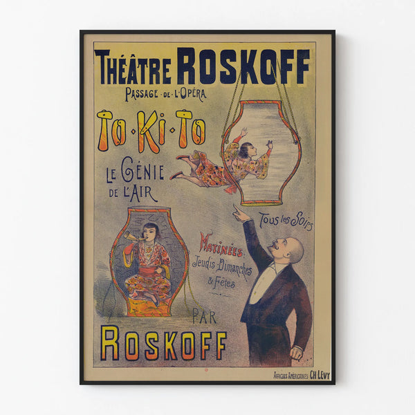 Theatre Poster Roskoff To-Ki-To the Genius of the Air