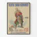 Sarah Bernhardt Theatre Poster - By Steel and Fire