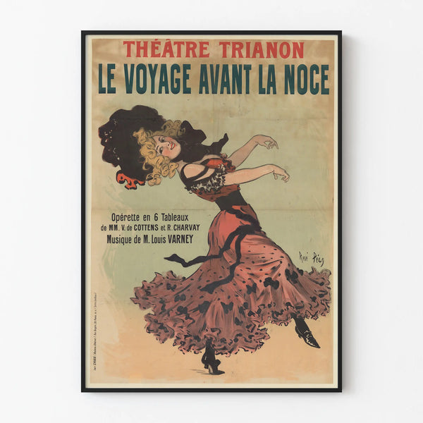 Theatre Trianon Poster The Journey Before the Wedding