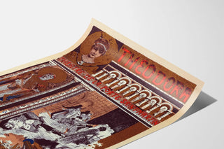 Vintage Theodora Theater Poster at Porte Saint-Martin