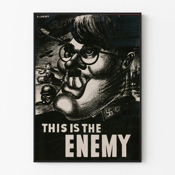 Vintage Wall Decoration Poster This Is The Enemy