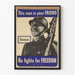 Russian War Propaganda Poster - Historic Wall Decoration