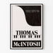 Thomas McIntosh Concert Poster at the National Cultural Center 1984