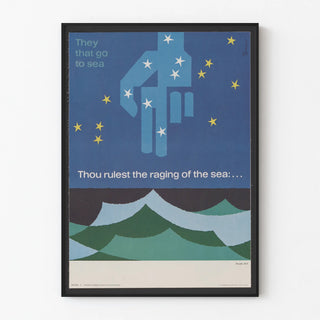 Marinated Wall Poster - Thou Rulest The Raging Of The Sea