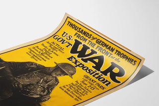 Vintage Poster of German Military Trophy Exhibition