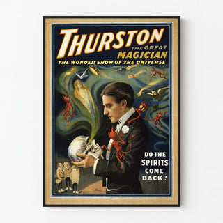 Vintage poster of Thurston the Great Magician show