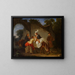 Farewell to the Nanny - Étienne Aubry — framed artwork on a wall