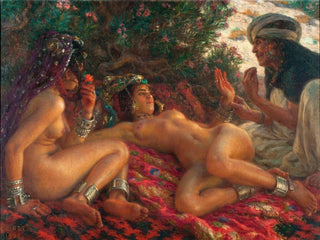 The Messenger of Satan - Étienne Dinet — artwork view