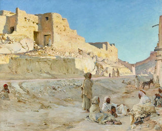 Repos à l'ombre de Bou Sada - Étienne Dinet — artwork view