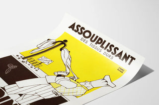 Vintage Poster Tiodine Fabric Softener for Hard Fabrics