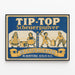 Vintage Tip-Top Scheuerpulver Blitzblank Advertising Poster — framed artwork on a wall