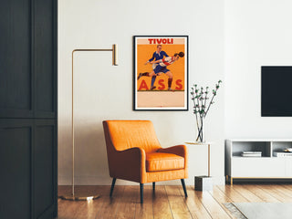 Vintage Football Poster Tivoli AS Strasbourg