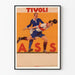 Vintage Football Poster Tivoli AS Strasbourg