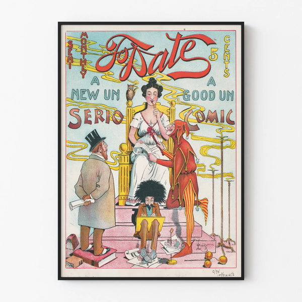 Vintage Poster To-Date Comic Serious and Humorous
