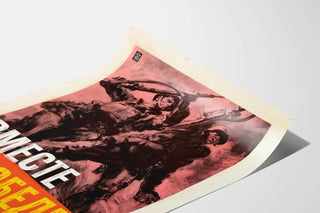 Retro Wall Poster Overall Towards Victory