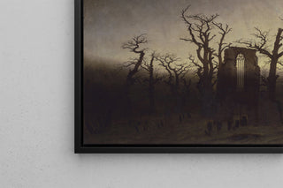 Art print | L'Abbaye dans le bois de chênes - Caspar David Friedrich