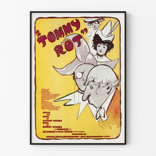 Vintage poster 'Tommy Rot' Art Deco style