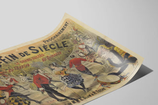 Vintage Paris Fin de Siècle Poster - Tour H. de Langlay — artwork view