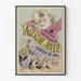 Vintage Poster for Alcazar d'Hiver Theatre Concert on Faubourg Poissonnière