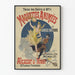 Vintage Poster of Animated Models Alcazar of Winter