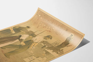 Vintage Poster Workers of France - Our Lady of Labor