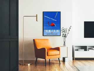 Vintage Poster Emergency Treatment Trinitrine Laboratories Laleuf