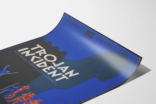 Theatre Poster Trojan Incident - Classic Wall Decoration