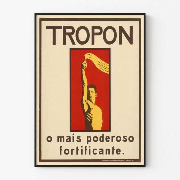 Vintage TropoN Poster - Powerful Fortifying