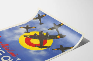 Vintage poster Trường Huấn Luyện Không Quân Vietnam