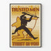 Vintage War Poster 1941 Trusted Men Trust in You