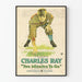 Vintage American Football Poster Two Minutes to Go
