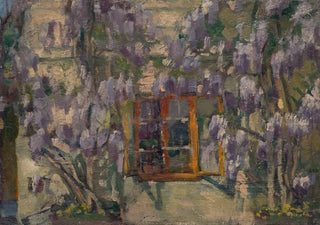 Garden motif painting - Ludovit Pitthordt — artwork view