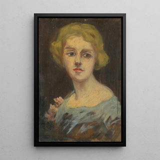 udovt Pitthordt - Portrait of a Woman in SkyBlue Dress.webp