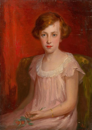 Girl sitting - Ludovit Pitthordt — artwork view
