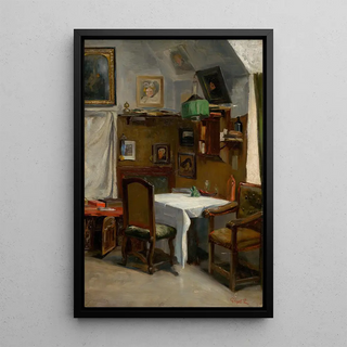 udovt Pitthordt - Study of a Munich Atelier.webp