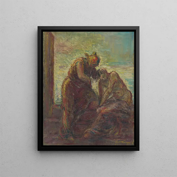 The Prodigal Son - Ludovit Varga — framed artwork on a wall