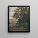 At the edge of the stream - Ludovit Ordok — framed artwork on a wall