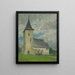 Church of Kysak - Ludovit Ordok — framed artwork on a wall