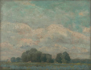 Prairie with dense trees - Ludovit Ordok — artwork view