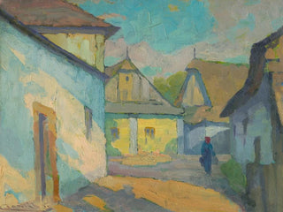 an Eastern Slovakian village motif - Ludovit Ordok — artwork view