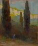 Poplars by the roadside - Ludovit Ordok — artwork view