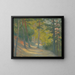 Route vers Bankov - Ludovit Ordok — framed artwork on a wall