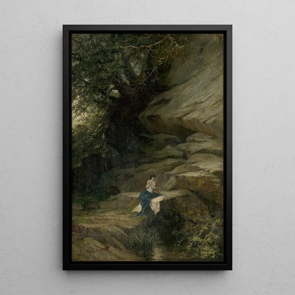 Spring - Ludovit Ordok — framed artwork on a wall